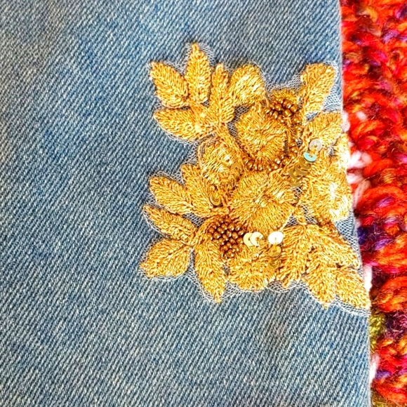 🍁FOREVER 21 WESTERN DENIM DRESS - Picture 8 of 9